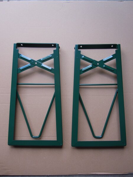 Gestell für Bierbank/Klappbank im Set grün