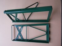 Gestell für Bierbank/Klappbank im Set grün