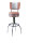 Diner Barhocker Comet Backrest CB